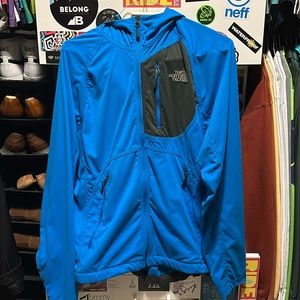 The North Face Men’s Zip up Blue Hoodie Jacket  | Medium